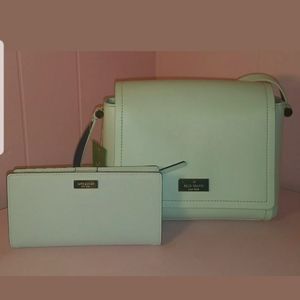Kate Spade cross body and wallet NWT